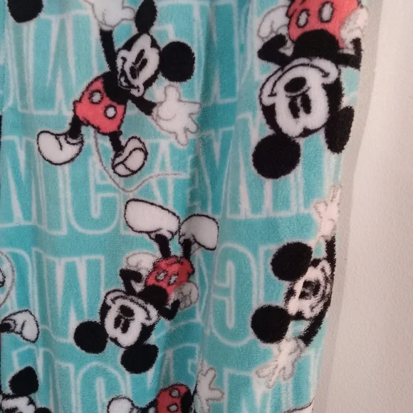 Disney Mickey Mouse Pajama Pants - Blue and Black - Picture 4 of 8